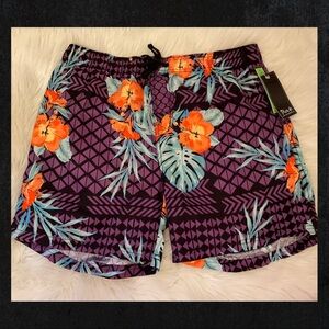 Burnside Print Swim Trunks - NWT - Men’s Large